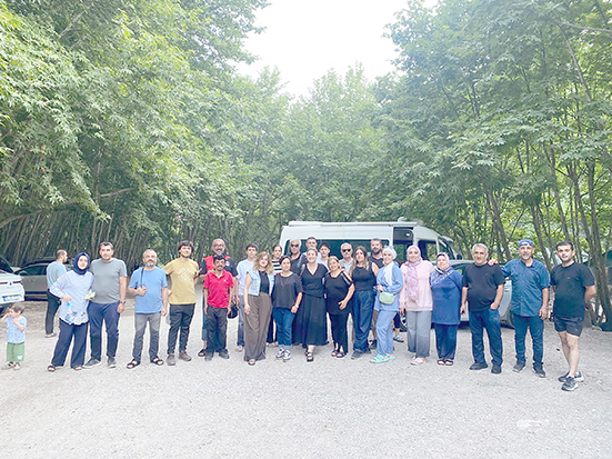 ÇALIŞAN GAZETECİLER, PİKNİKTE BULUŞTU