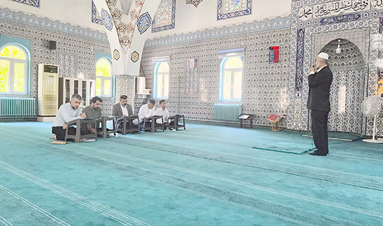 EZAN VE HUTBE YARIŞMASI YAPILDI