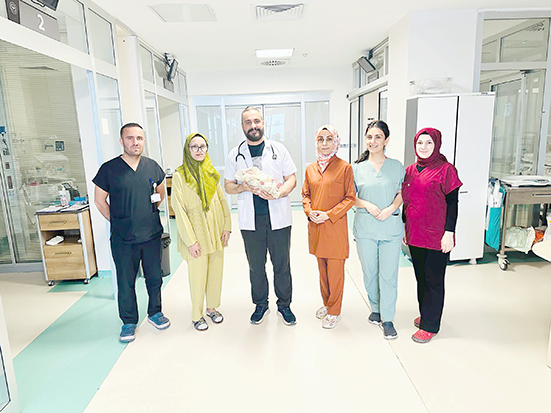 GÖKMEN BEBEK, 62 GÜNLÜK YAŞAM MÜCADELESİNİ KAZANDI