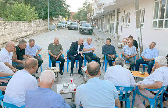 KAYMAKAM ARSLANŞAHİN’DEN ÇARŞI ESNAFINA ZİYARET