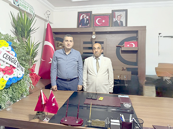 KAYMAKAM BÖÇKÜN’DEN MUHTARLAR DERNEĞİ’NE ZİYARET