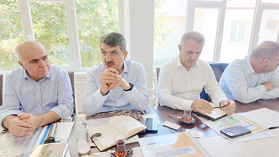 NASIROĞLU, KURUM MÜDÜRLERİNİ DİNLEDİ