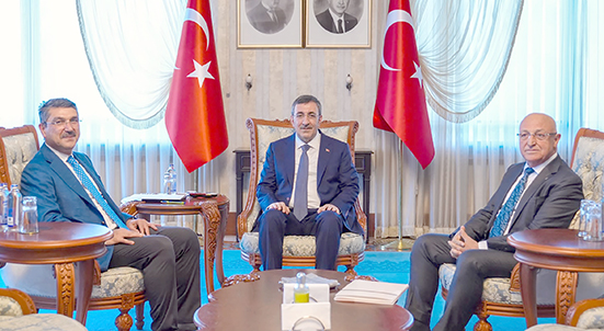 NASIROĞLU, YATIRIM GÜNDEMİNİ CEVDET YILMAZ’A İLETTİ
