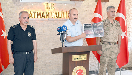VALİ CANALP, ASAYİŞ VE GÜVENLİK VERİLERİNİ KAMUOYUYLA PAYLAŞTI