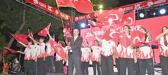 VALİ CANALP’TEN 15 TEMMUZ MESAJI “İRADE BİZİM, ZAFER BİZİM”