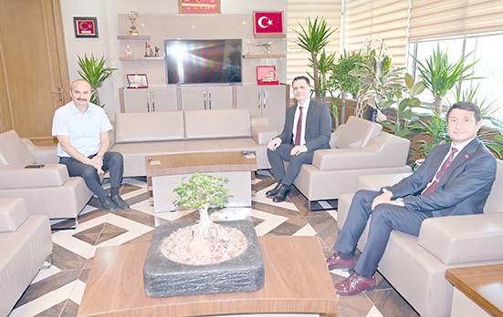 VALİ CANALP’TEN BAŞSAVCISI ARIDURU VE ÇETİNER’E HAYIRLI OLSUN ZİYARETİ