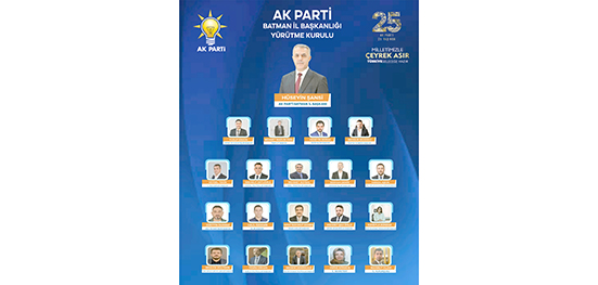 AK PARTİ’DE GÖREV DEĞİŞİMİ