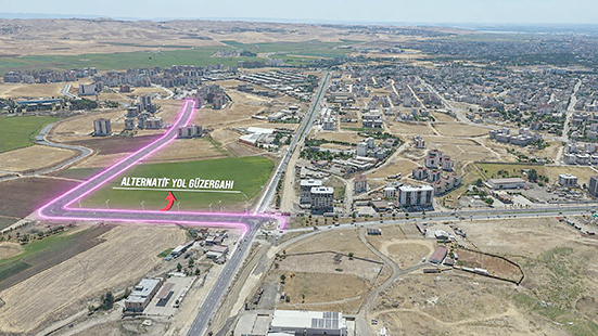 ALTERNATİF BAĞLANTI YOLU ÇALIŞMALARI BAŞLADI