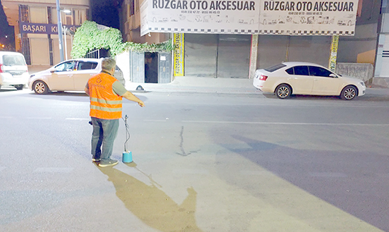 ANA SU HATTINDAKİ 5 ARIZA GİDERİLDİ