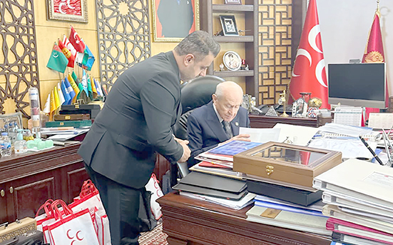 BAHÇELİ’YE BATMAN RAPORU SUNULDU