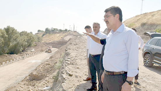 BATMAN-DİKTEPE YOLUNDA SON 1 KİLOMETRE