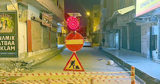 BATMAN BELEDİYESİ, AZALAN TRAFİK YOĞUNLUĞUNU FIRSATA ÇEVİRDİ