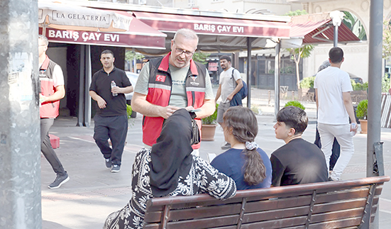 BAĞIMLILIKLA MÜCADELEDE SAHA ÇALIŞMASI