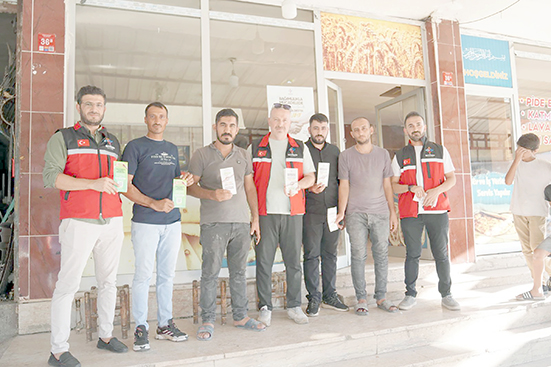 BAĞIMLILIKLA MÜCADELEDE MAHALLE MAHALLE BİLGİLENDİRME