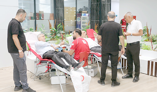 BELEDİYE PERSONELİ KAN BAĞIŞINA DESTEK VERDİ
