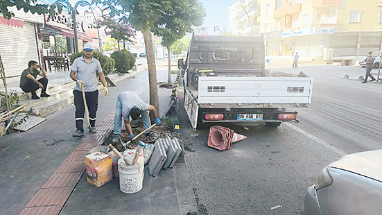 6 AYDA 340 BİN METREKARE PARKE ÇALIŞMASI
