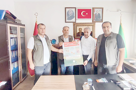 GERCÜŞ’TE KAÇAK AVCILIĞA KARŞI SAHA DENETİMİ
