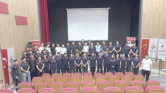 İTFAİYE BÖLÜMÜ TANITIMI PROGRAMI YAPILDI