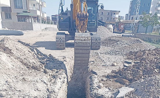 BASKİ’DEN KORİK MAHALLESİ’NE 250 METRELİK YENİ KANALİZASYON HATTI