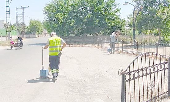 MAHALLELERDE KAPSAMLI TEMİZLİK ÇALIŞMASI