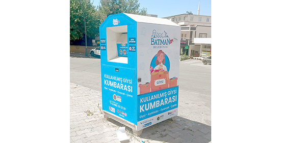 150 TEKSTİL ATIK KUMBARASI YENİLENİYOR