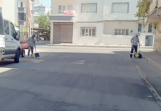 TEMİZLİK ÇALIŞMALARI HIZ KESMİYOR