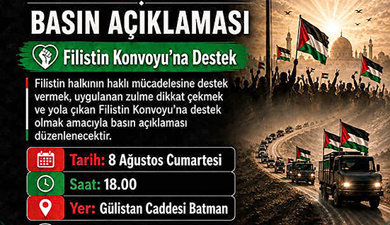 STK’LARDAN FİLİSTİN’E DESTEK ÇAĞRISI