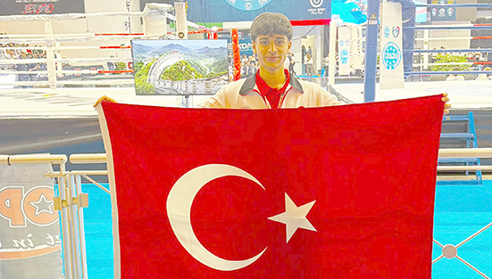 BATMANLI SEMİH, TÜRKİYE’Yİ TEMSİL EDİYOR