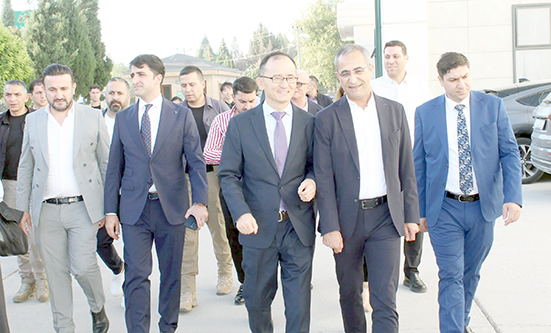 ÇİN HEYETİNDEN OSB’YE YATIRIM ZİYARETİ