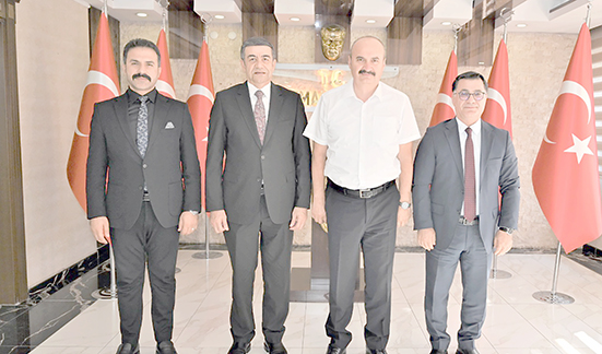 TAŞEL VE BOZKURT’TAN VALİ CANALP’E ZİYARET