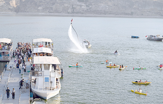 VALİ CANALP “HASANKEYF’TE SU SPORLARI MERKEZİ KURACAĞIZ”