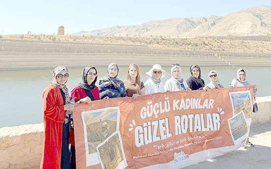 ‘KADINLARIMIZ İLE ŞEHRİMİZİ GEZİYORUZ’ PROJESİNDE 10. GEZİ