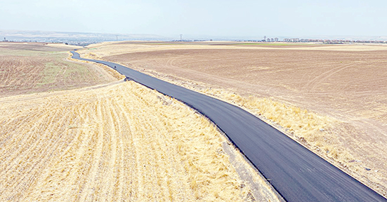 4,75 KİLOMETRELİK KÖY YOLU ASFALTLANDI