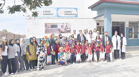 CİĞER “250 ÖĞRENCİMİZE ULAŞMANIN MUTLULUĞUNU YAŞIYORUZ”