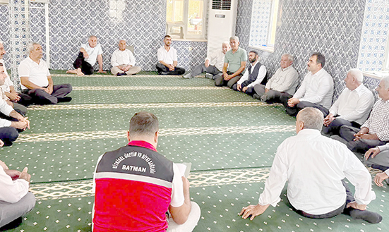 DANALI’DA MODERN SULAMA SİSTEMLERİ ANLATILDI