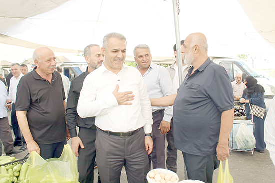 ŞANSİ “SİYASETİN MERKEZİ SAHADIR”