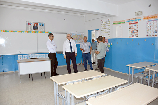 İL MÜDÜRÜ CİĞER’DEN 5 OKULA İNCELEME ZİYARETİ
