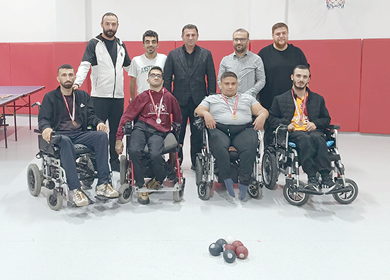 BOCCİA TURNUVASINDA ŞAMPİYON HASAN AKKUŞ OLDU