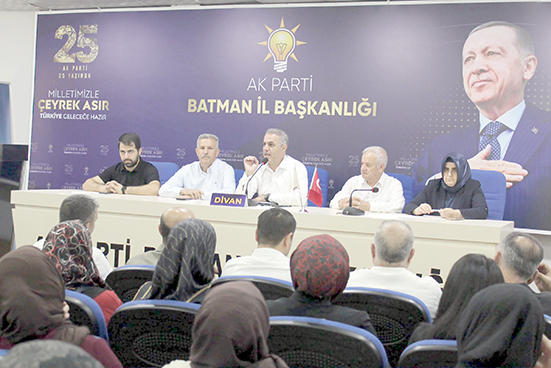 ŞANSİ “SAHADAN GELEN TALEPLERİN TAKİPÇİSİYİZ”