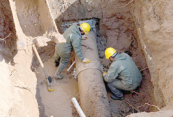 BASKİ, 560’LIK HATTAKİ PATLAĞI GİDERDİ