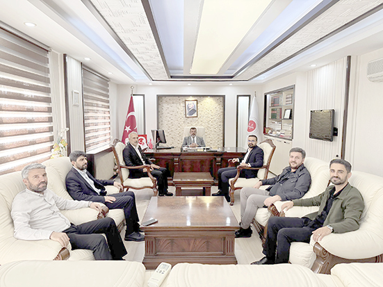 HÜDA PAR’DAN MÜFTÜ DURMUŞ’A ZİYARET