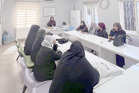 BİLMEK’TE KADINLARA AİLE VE MANEVİYAT EĞİTİMİ