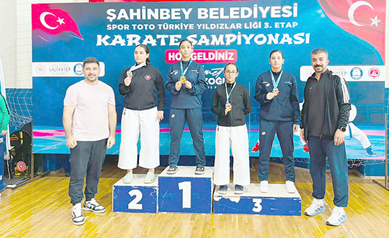 4 SPORCU, 3 DERECE: BATMAN KARATE’DE KÜRSÜDE