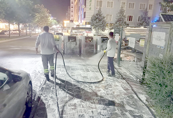 MAHALLELERDEN SANAYİ BÖLGELERİNE KAPSAMLI TEMİZLİK