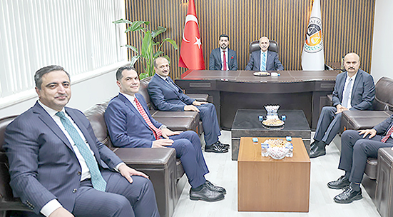 KURTULMUŞ, BATMAN BAROSUNU ZİYARET ETTİ
