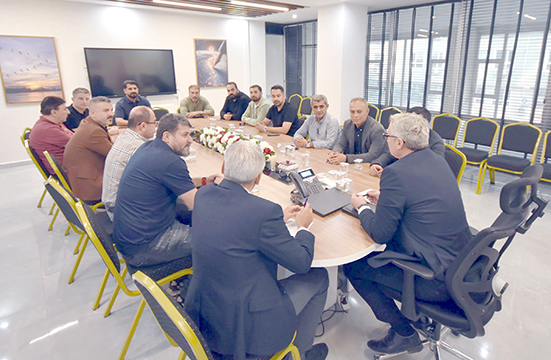 İL MÜDÜRÜ CİĞER, MTSK SAHİPLERİYLE BİR ARAYA GELDİ