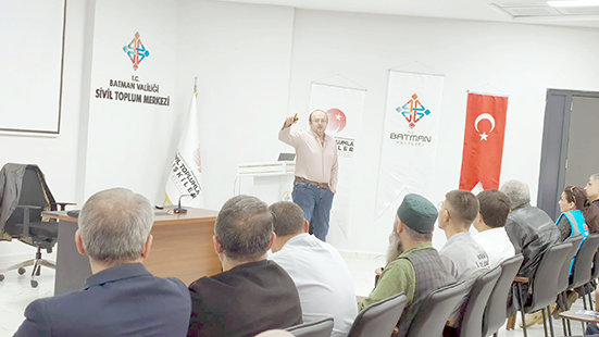 STM’DE KALP SAĞLIĞI EĞİTİMİ VERİLDİ